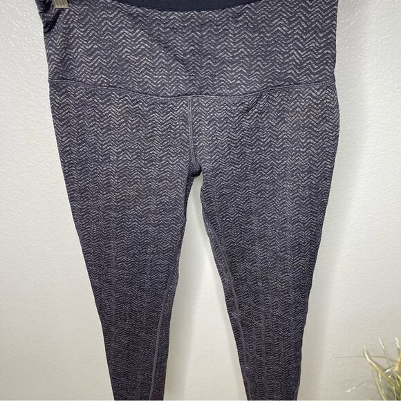 Mondetta Performance + Luxury Blue Silver Herringbone Leggings Size Small - Picture 10 of 11